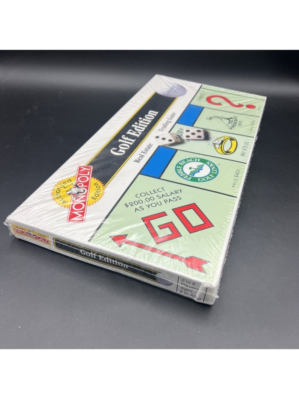 Vtg 1996 Monopoly Golf Edition Board Game Vtg USAopoly Sealed/Box Damage